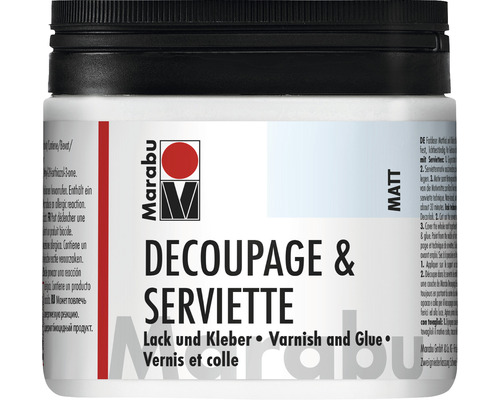 Marabu Decoupage Lak en Lijm, Mat, 500ml