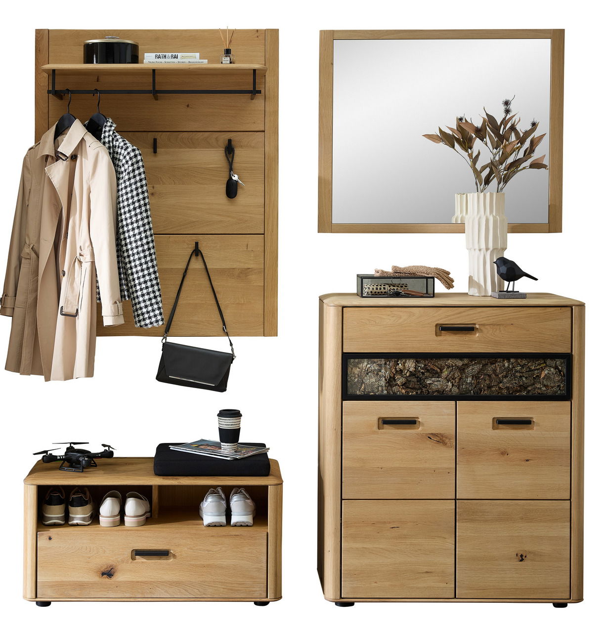 Linea Natura Garderobenkombination Set 83 MONTANA