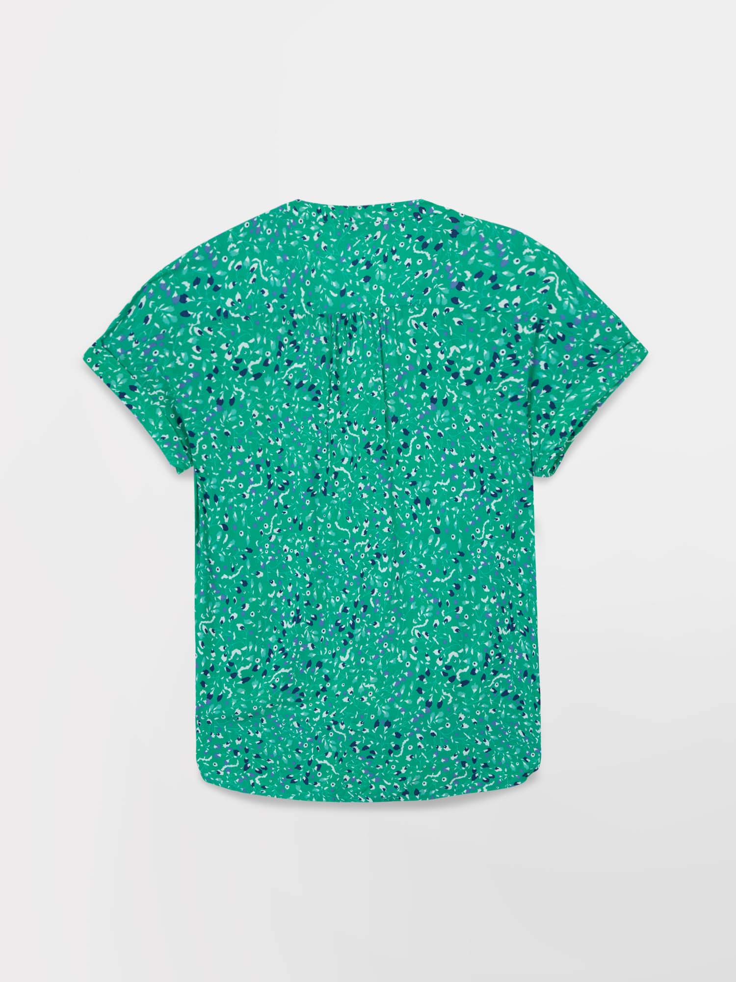 Blouse Femme Fluide & Légère Motif Vert