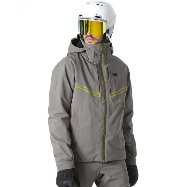 Veste de ski HELLY HANSEN ALPHA INFINITY JACKET CONCRETE