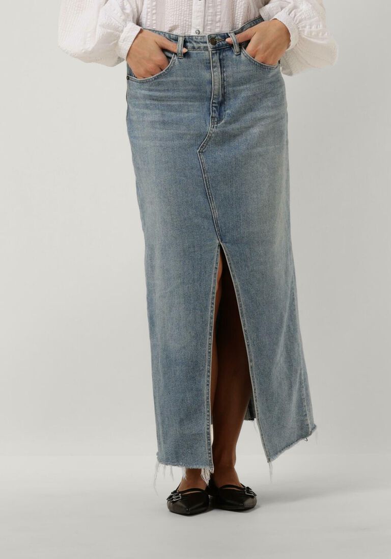 CIRCLE OF TRUST donkerblauwe circle of trust maxirok kae dnm skirt