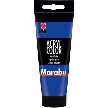 Marabu Acryl Color, Ultramarinblau dunkel 055, 100 ml