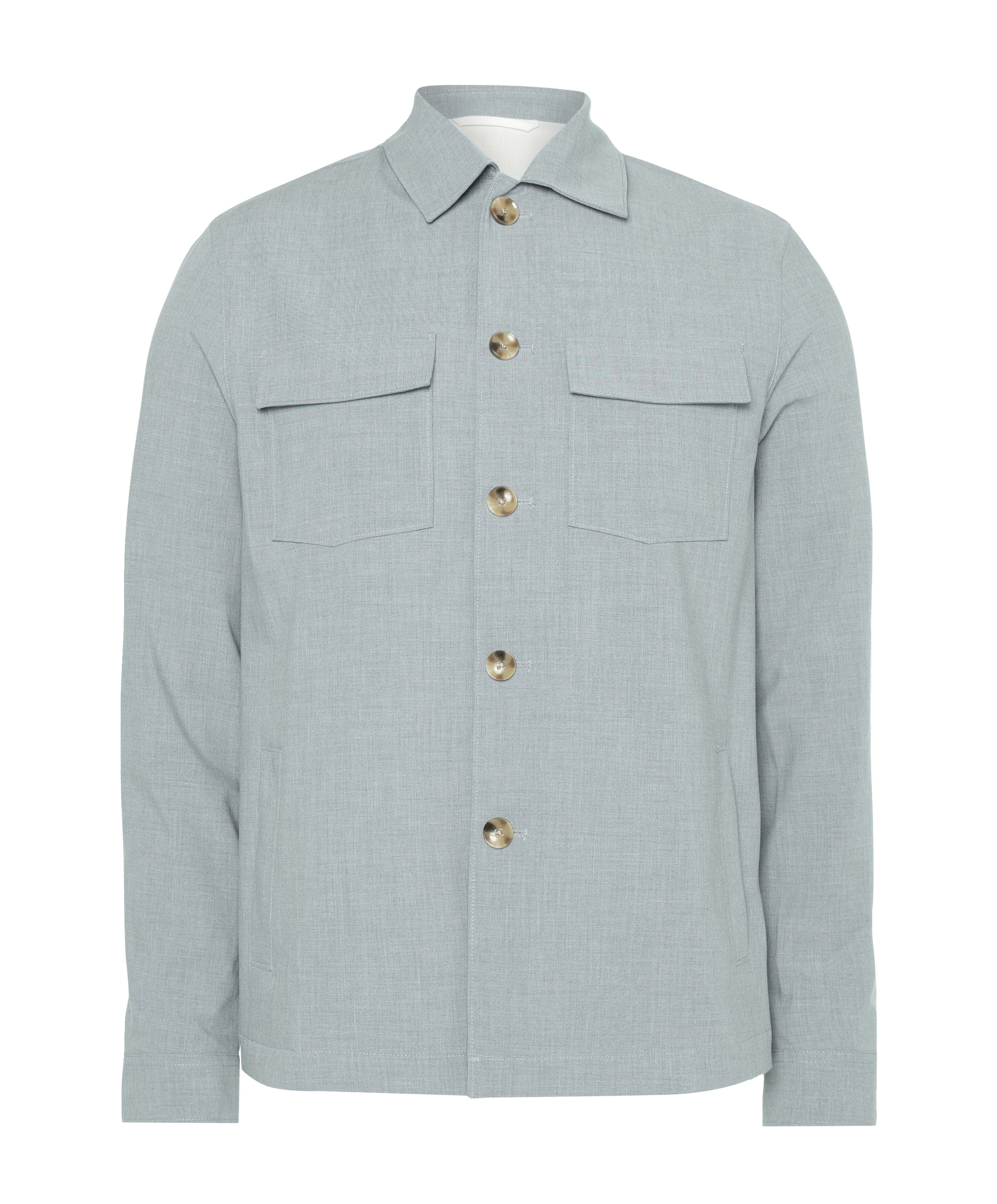 Born with appetite Heren overshirt grijs