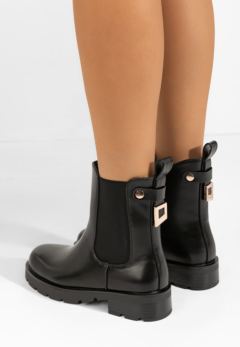Bottines femme noires Adenaca