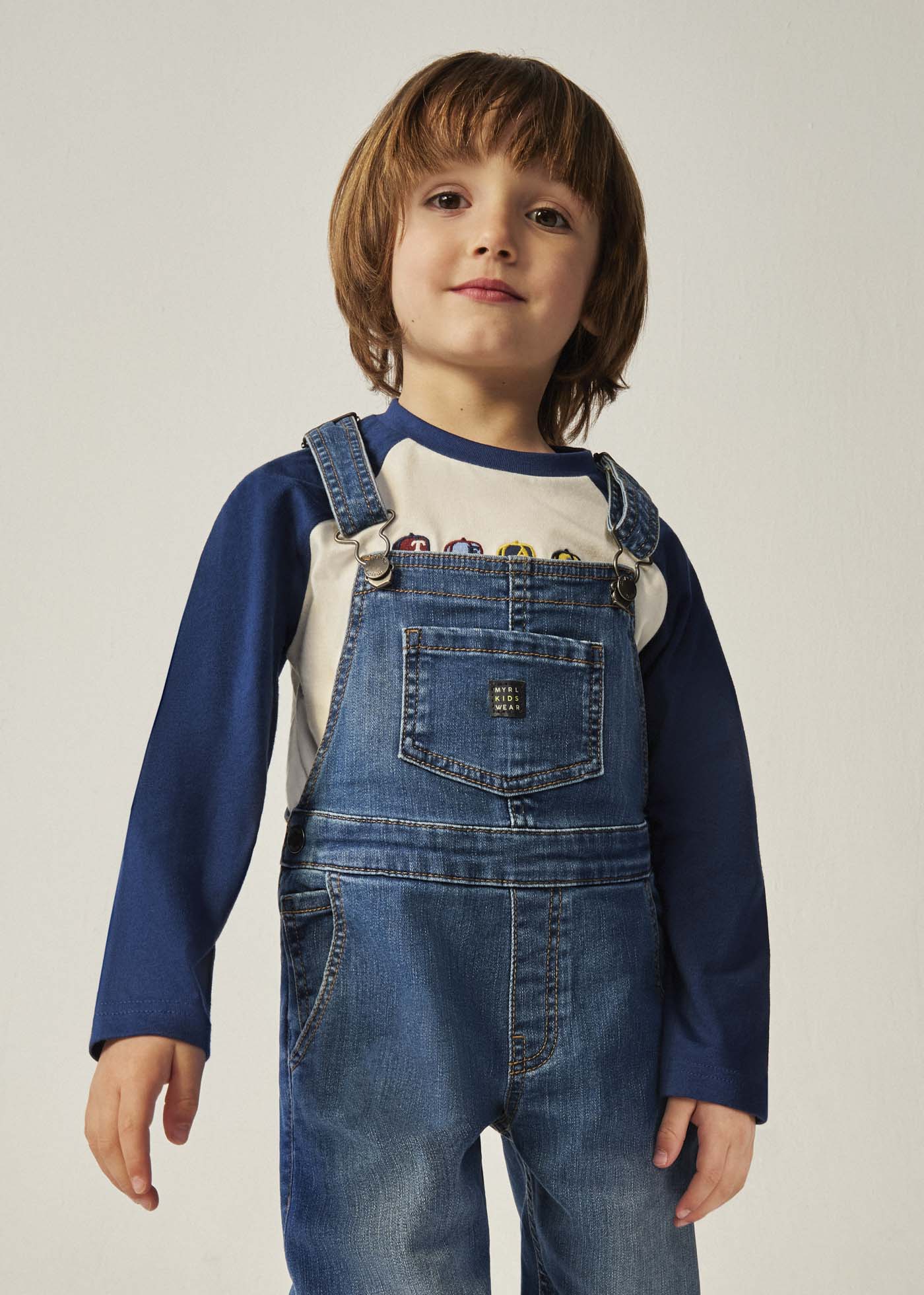 Macacão jeans Better Cotton para meninos