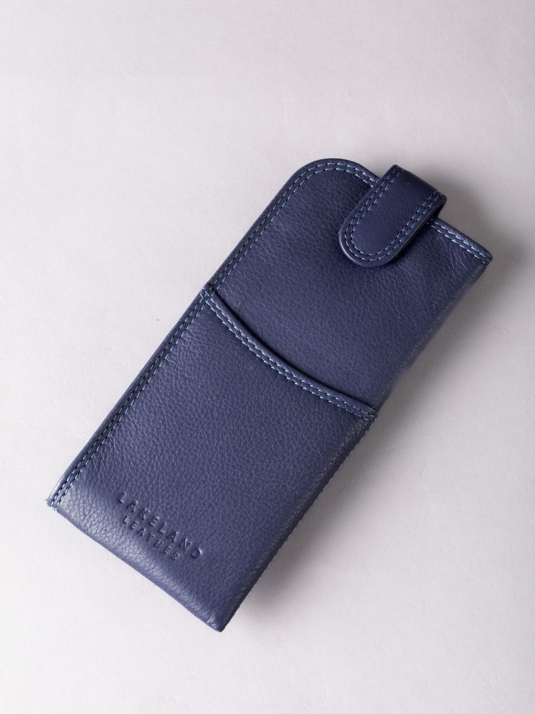 Donkerpaars - Lakeland Leather Glasses Case