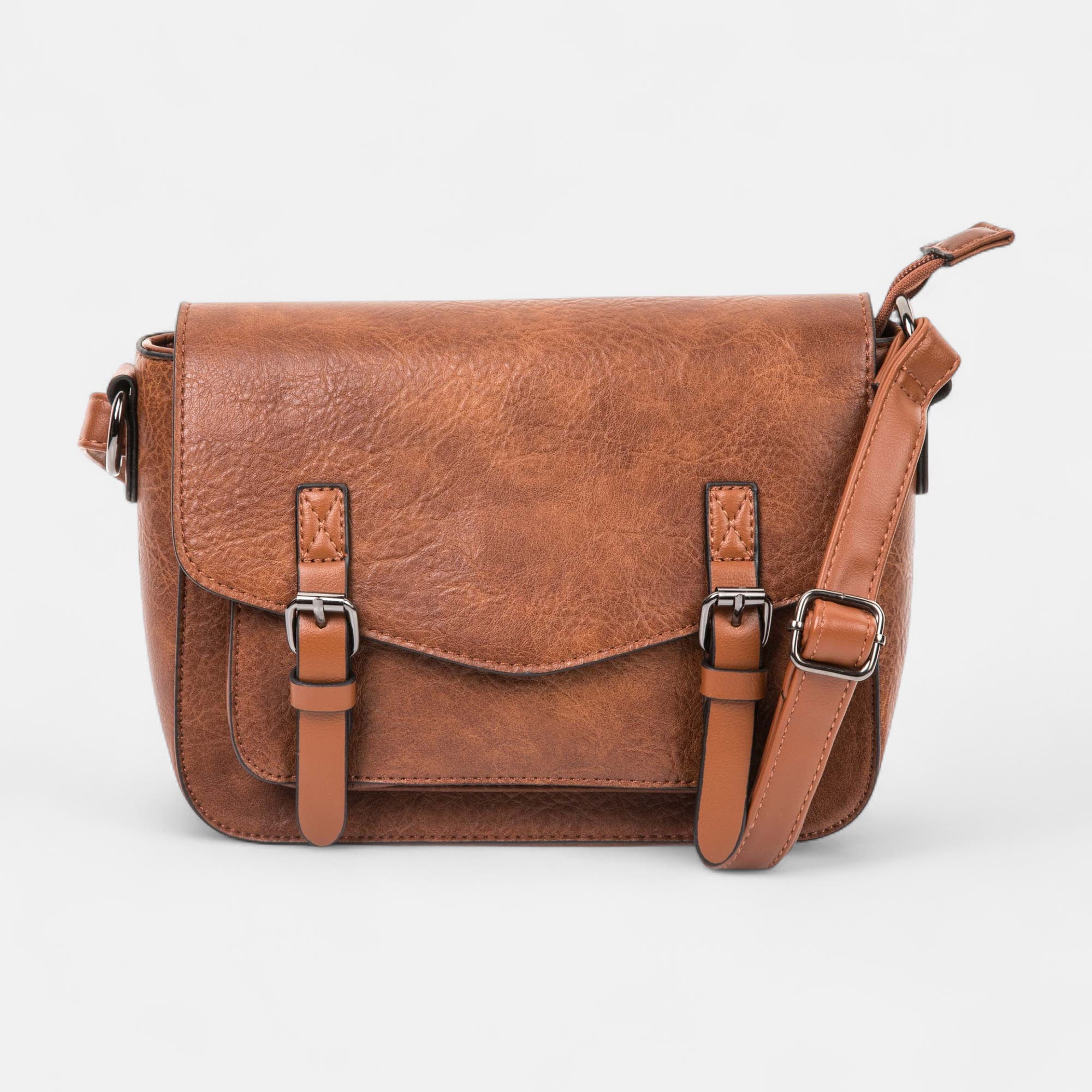 Sac bandoulière cognac