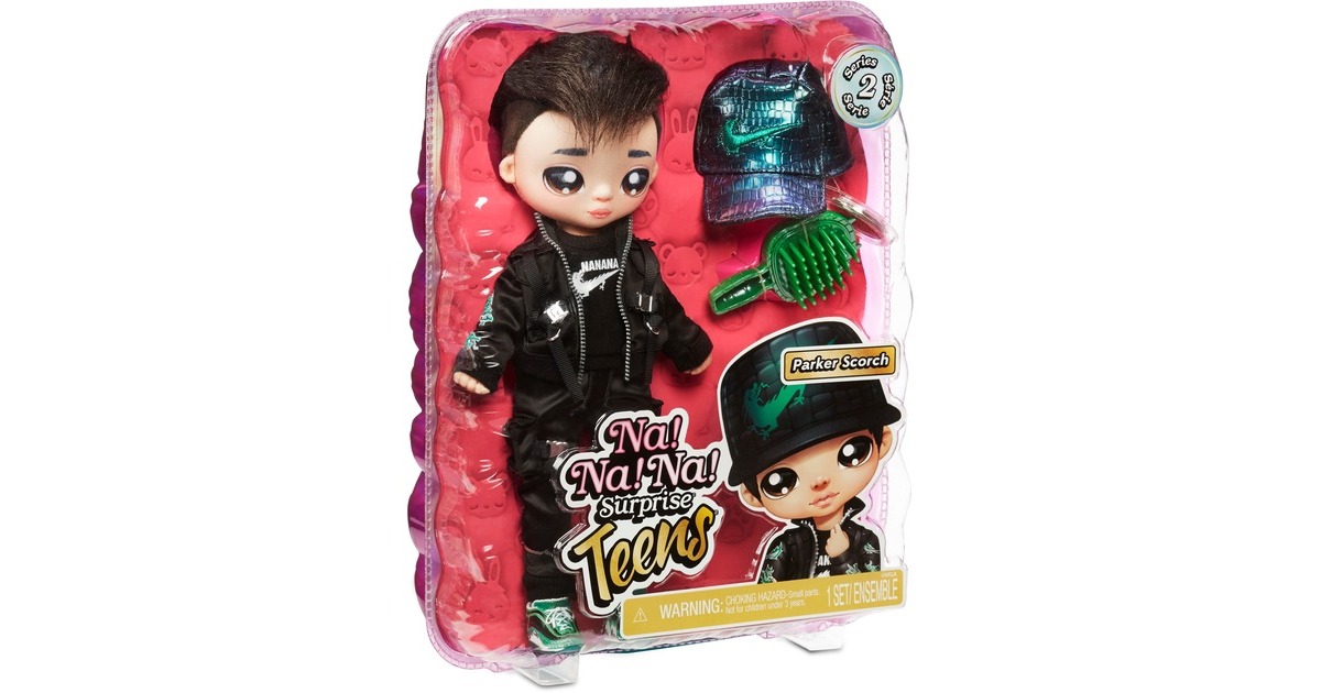 MGA EntertainmentNa! Na! Na! Surprise Teens Fashion Doll - Parker Scorch (Dragon Boy) Pop