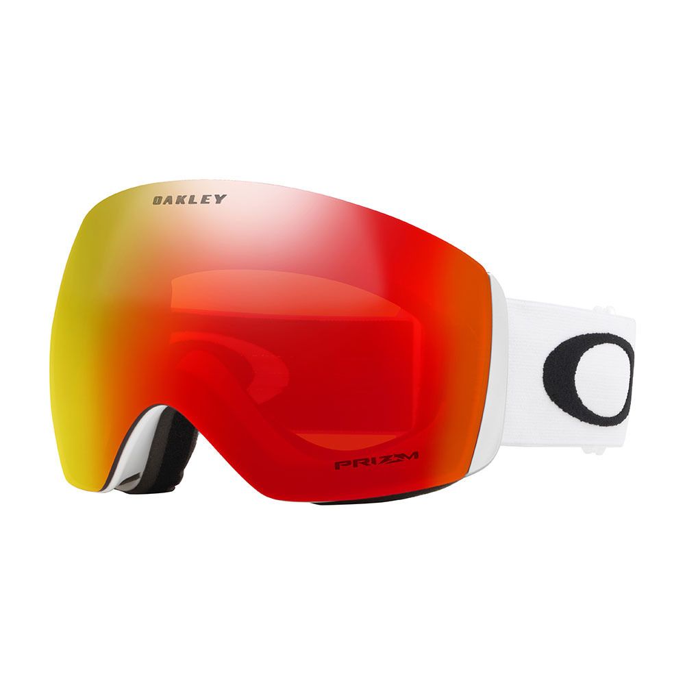 Oakley FLIGHT DECK L - Masque ski matte white/prizm snow torch iridium