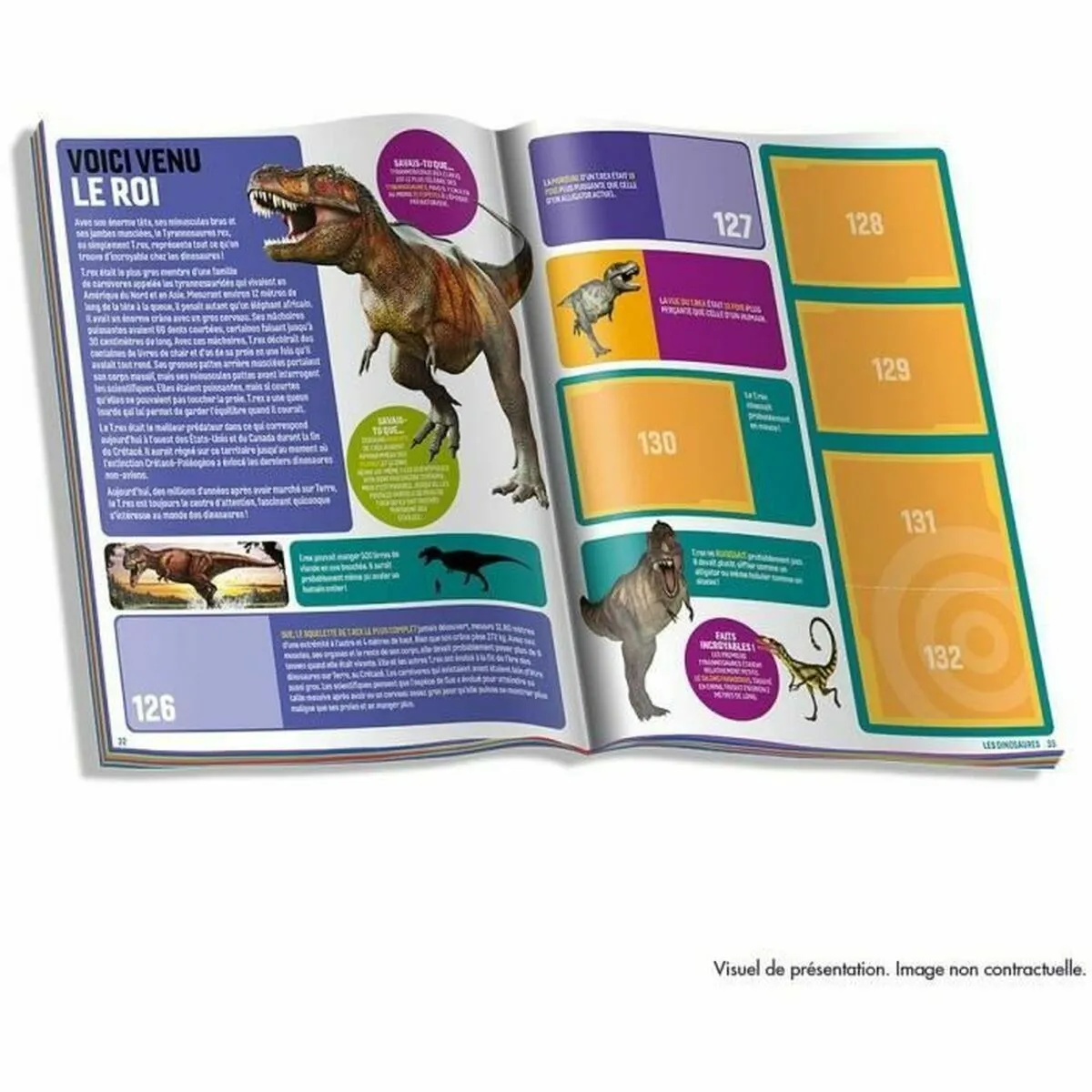 Panini Album d'Images National Geographic - Dinos (FR)