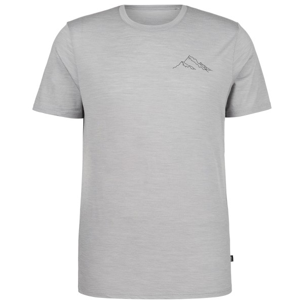 Stoic - Merino155 LaholmSt. Print T-Shirt Mountain II - Haut en mérinos