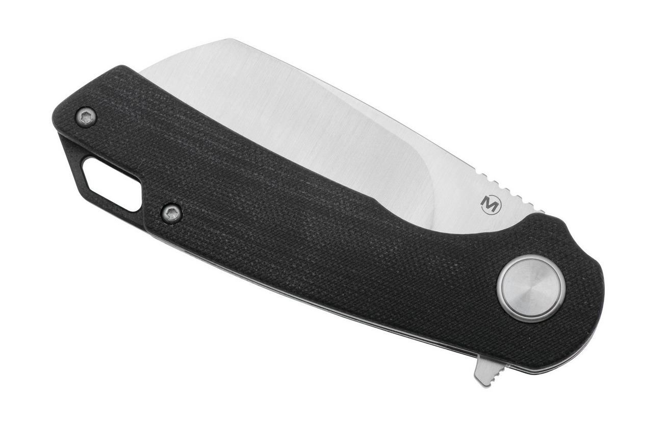 Böker Magnum Cliff Wharn 01BM0002, Satin 440B, Black G10, zakmes