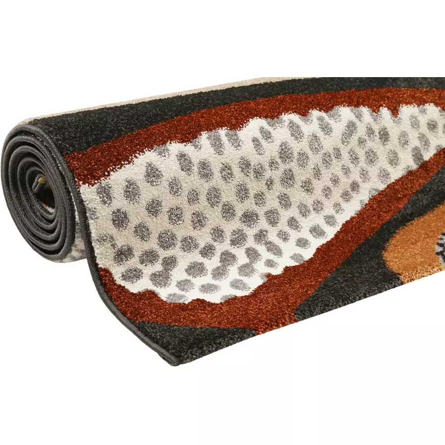 Esprit Kurzflorteppich Hazel anthrazit