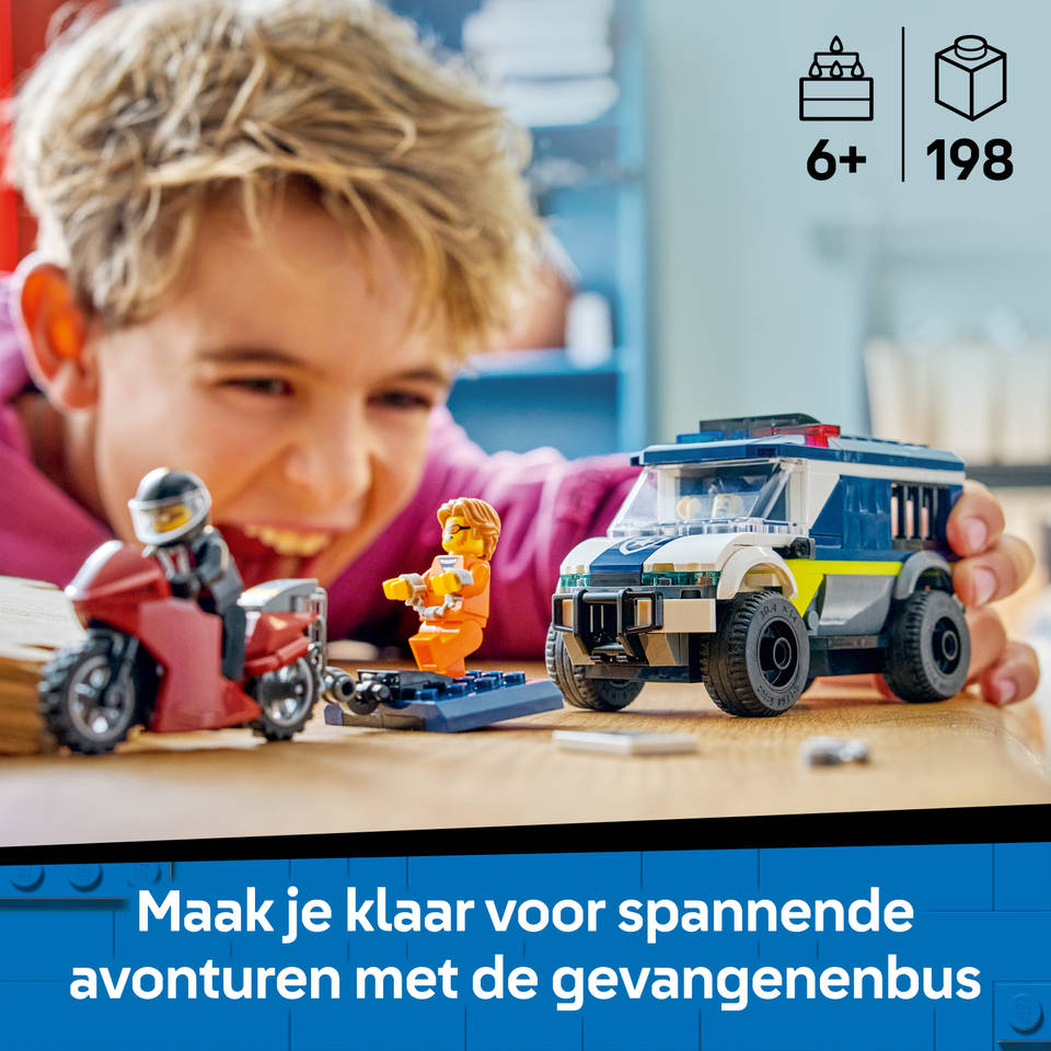 LEGO City politie gevangenentransport 60479