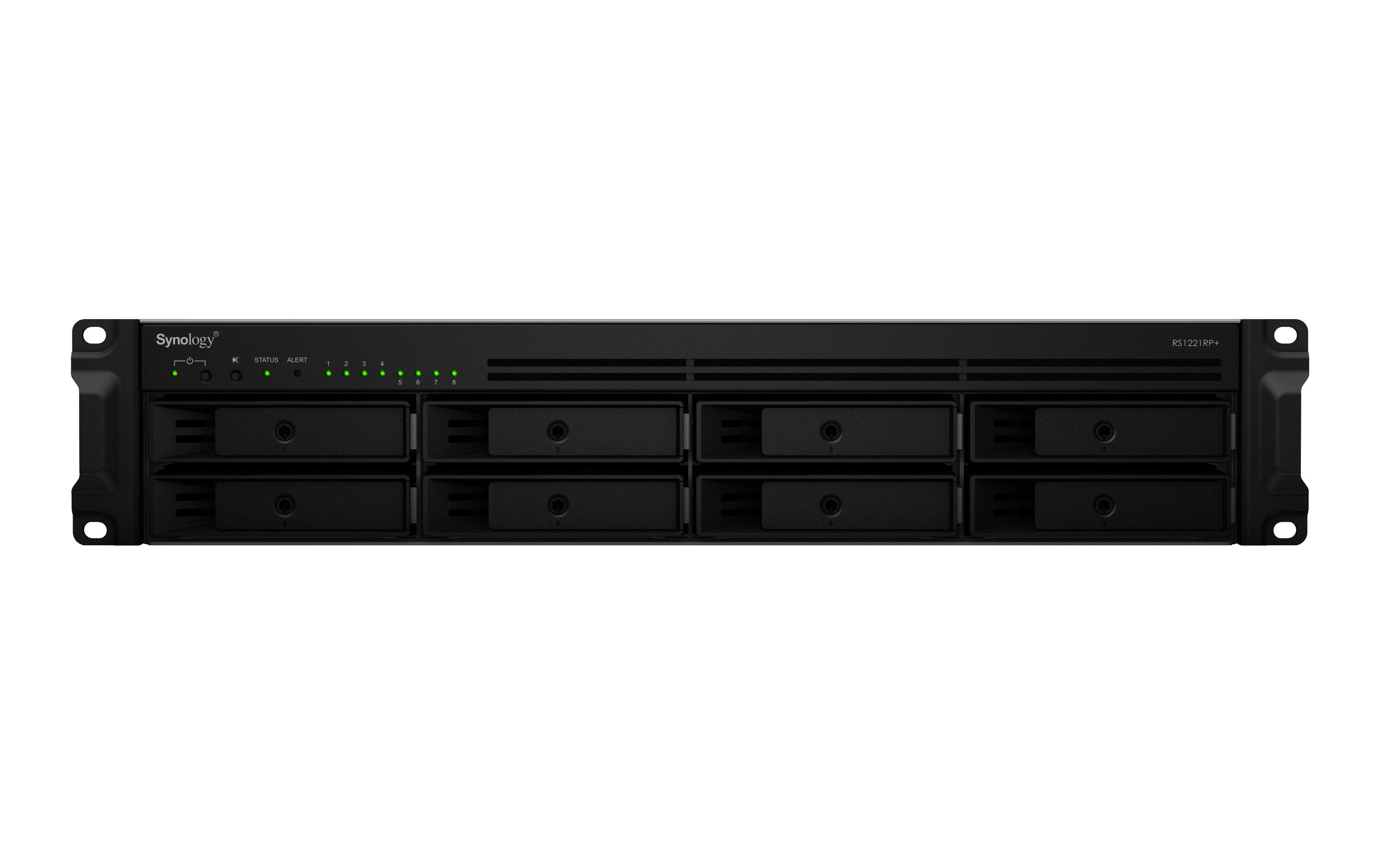 NAS RackStation RS1221RP+ 8-bay<br>Synology RS1221RP+, 8-bay NAS