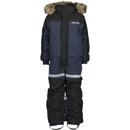 Didriksons Bjärven Kids' Flyverdragt, Navy, 100 cm