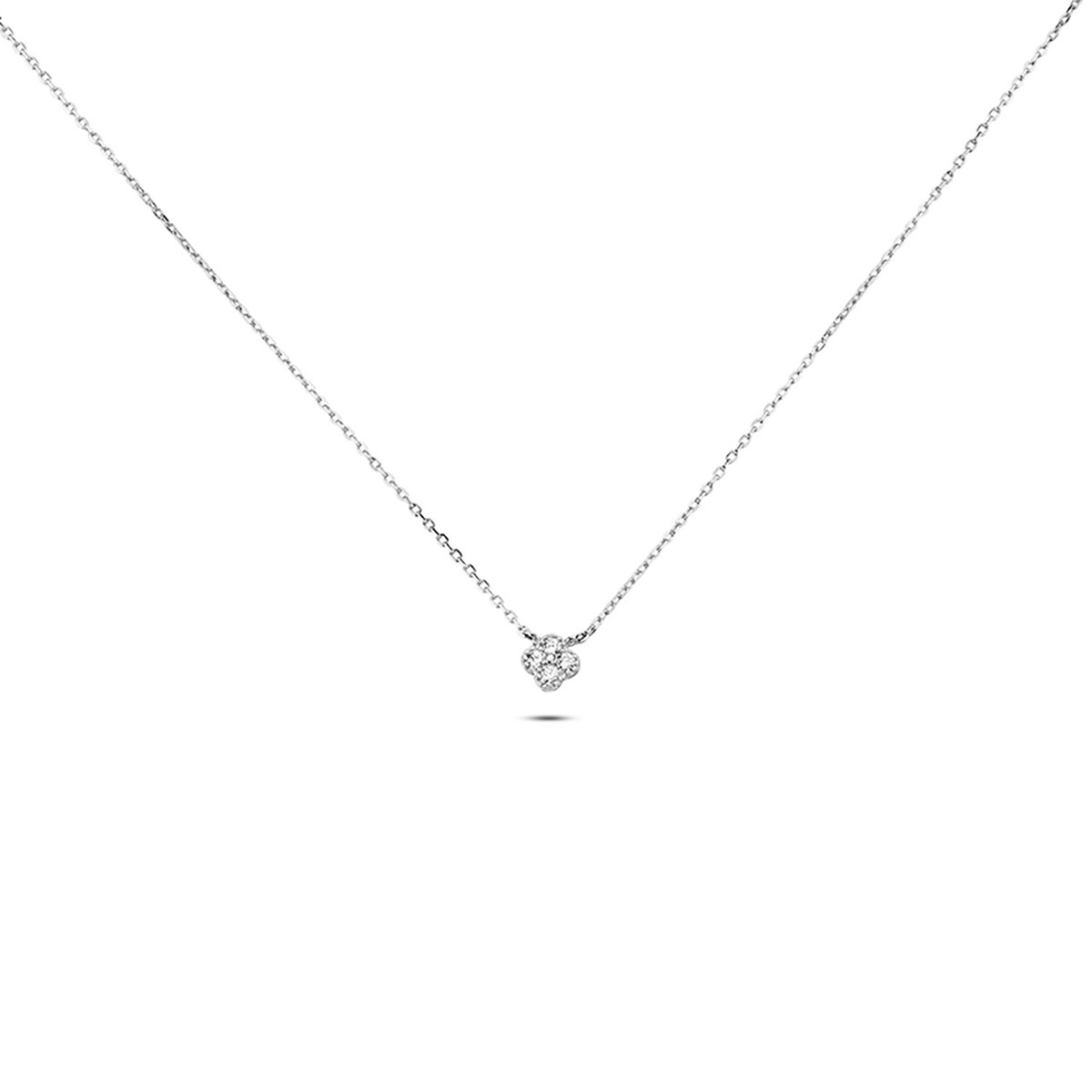Collier ras de cou Agatha Beloved argent