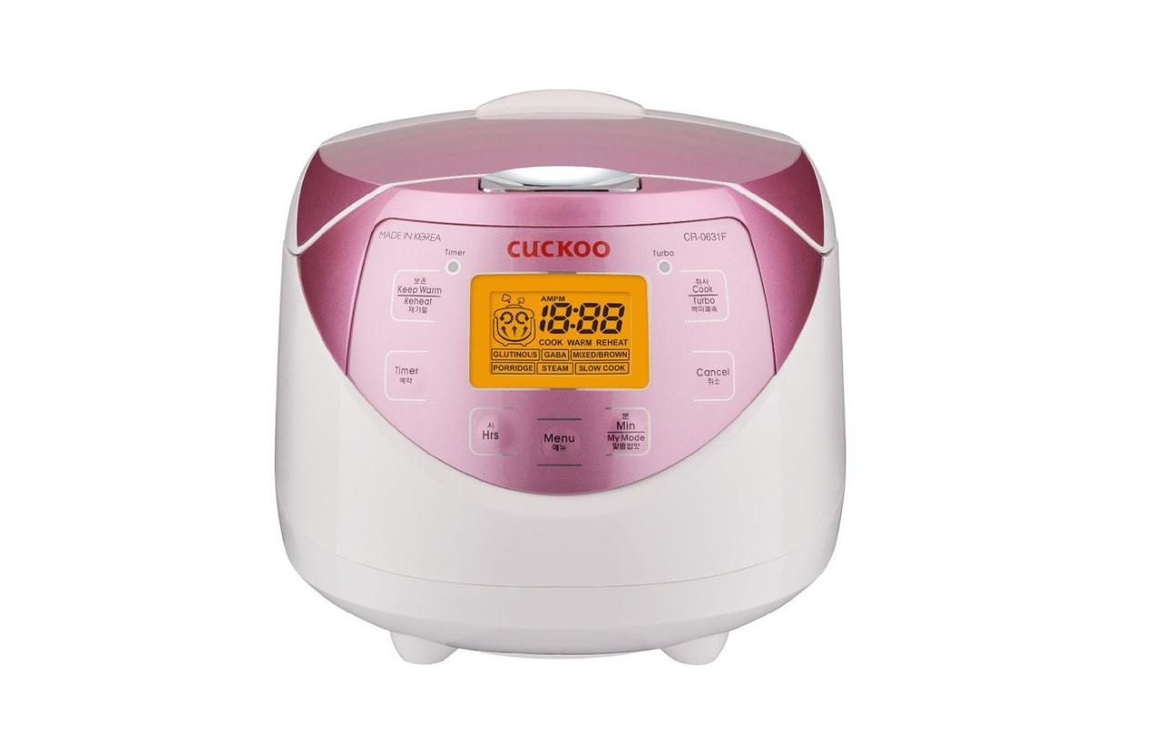 Cuckoo Reiskocher »CR-0631F« Lieferung mit passendem CH-Fixadapter