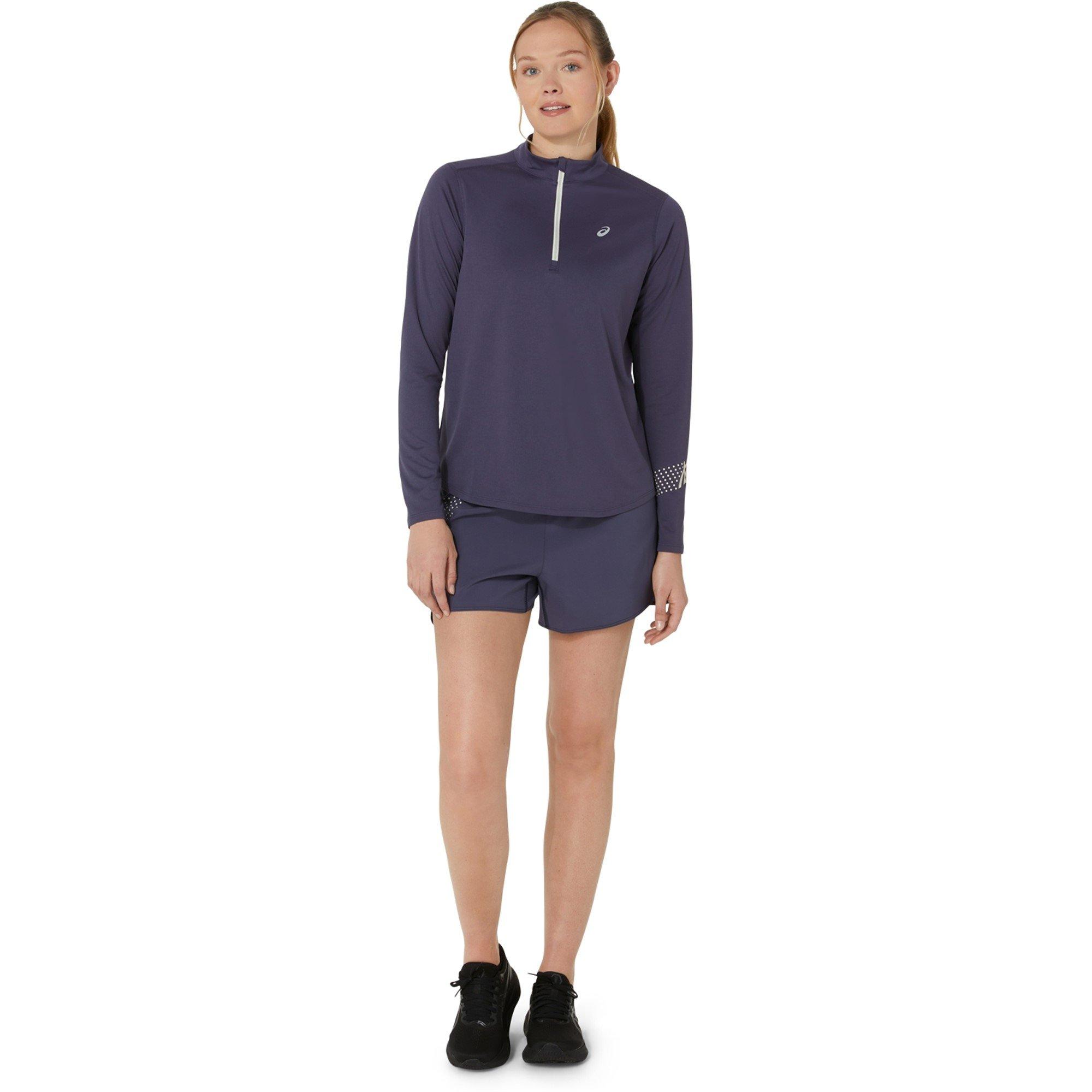 Asics Icon half Zip Ls Top Running Womens