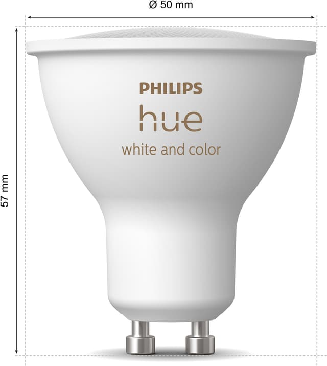 Philips Hue LED-pære GU10 4,2W