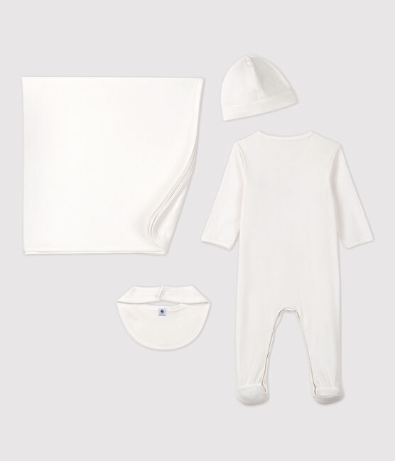 Lot 4 pièces bébé en coton biologique