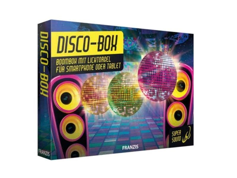 Franzis Bausatz Disco-Box mit Lichtorgel Deutsch Disco-Box, Boombox Bausatz