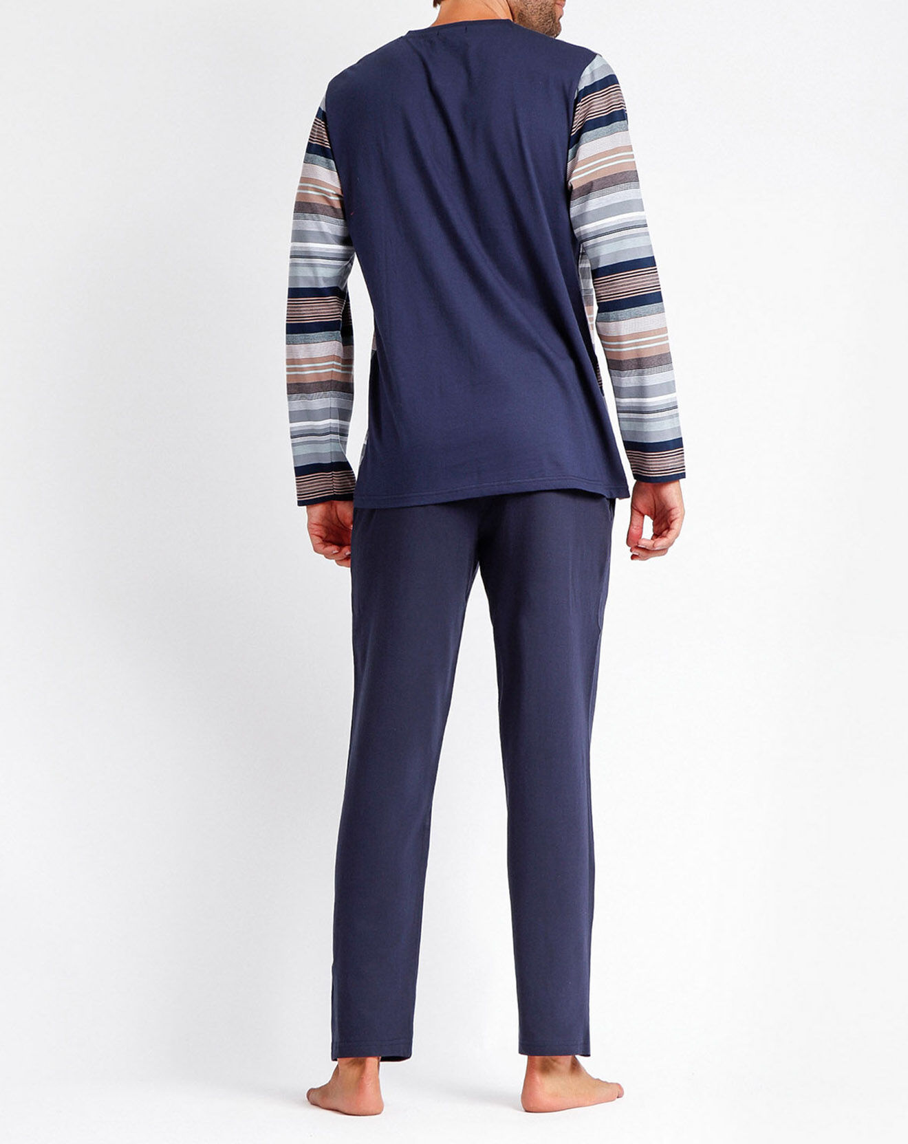 Antonio Miro Pyjama Mackenzie bleu marine