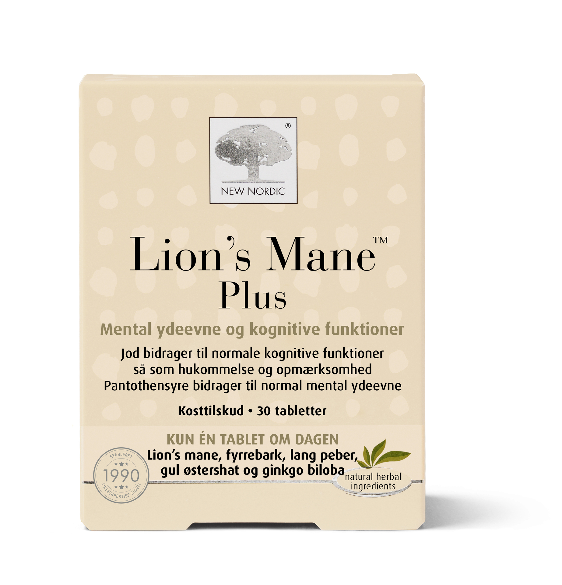 New Nordic Lion's Mane Plus 30stk