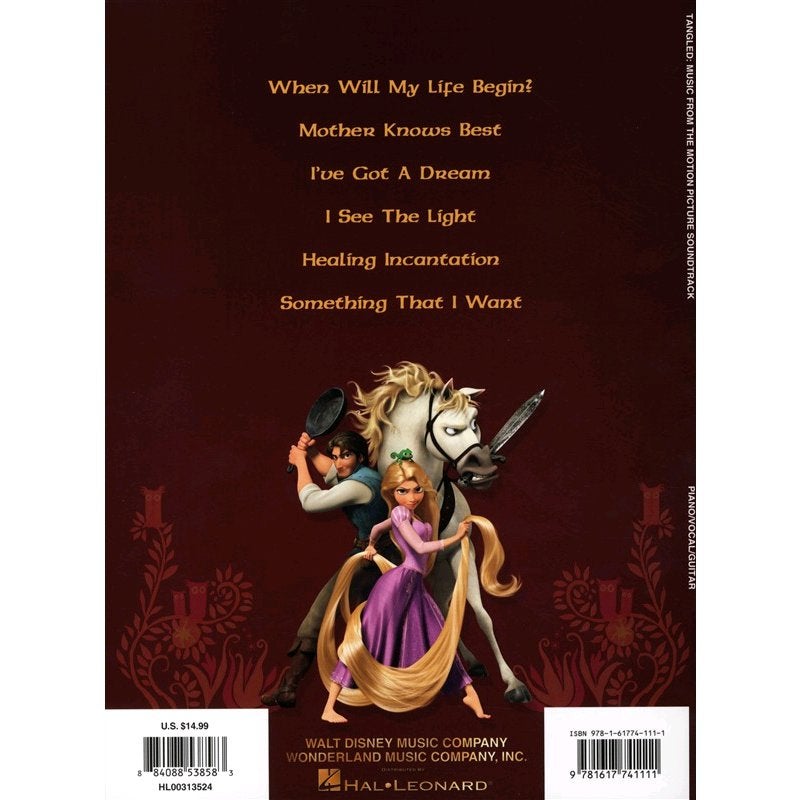 Hal Leonard - Tangled songbook (PVG)