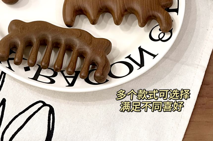 Momoi - Houten haarkam (verschillende ontwerpen)