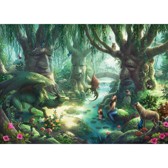 Puzzle Escape Kids 368 pièces Ravensburger - La forêt magique