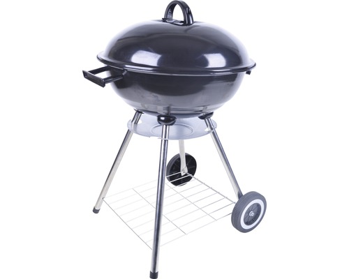 Houtskoolkogelgrill, Ø 47 cm, staal, zwart