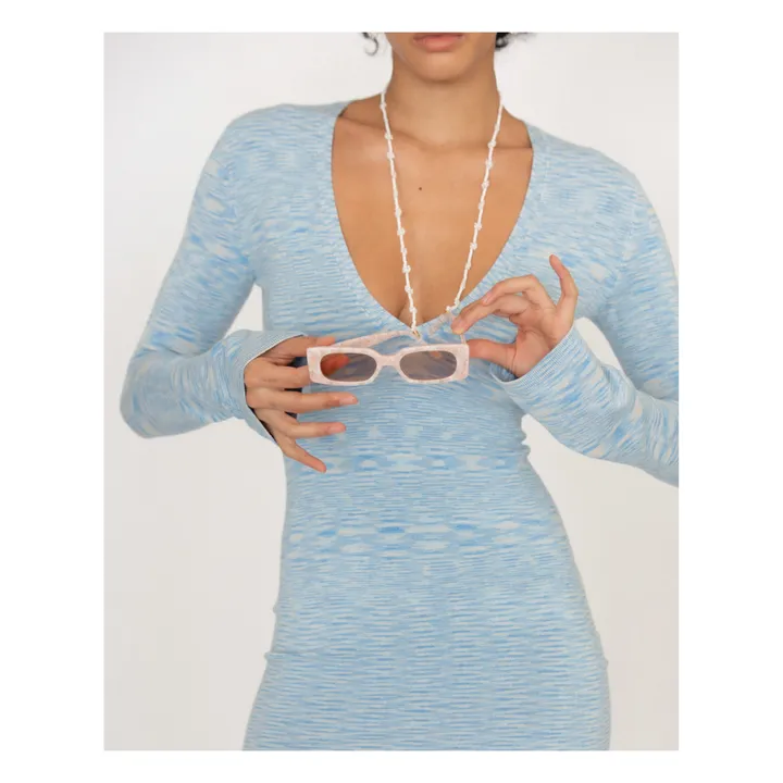Lu Goldie Lunettes de Soleil Salomé | Rose bonbon