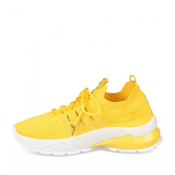Baskets JAUNE ACTIVE FASHION