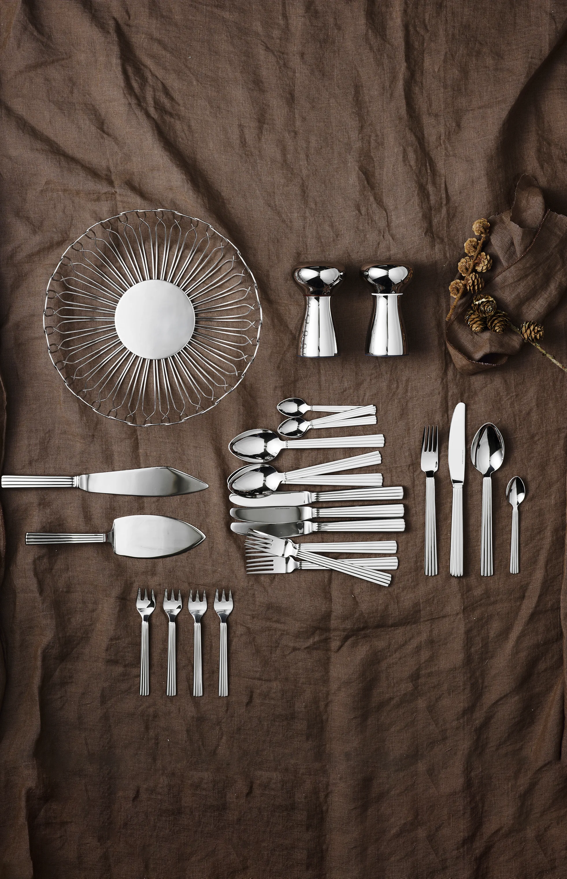 Georg Jensen Bernadotte Kagegaffel - 4 stk.