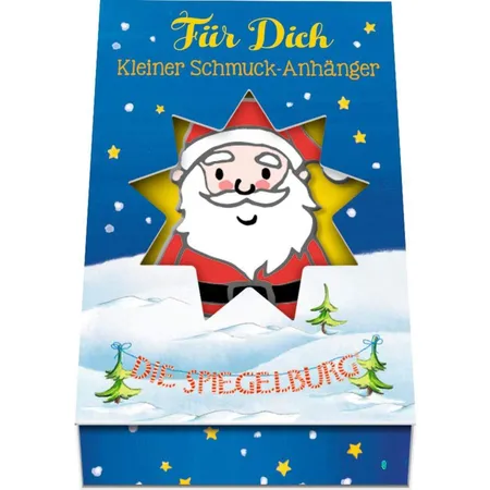 Die Spiegelburg Schmuck-Anhänger Weihnachtsexpress, sortiert