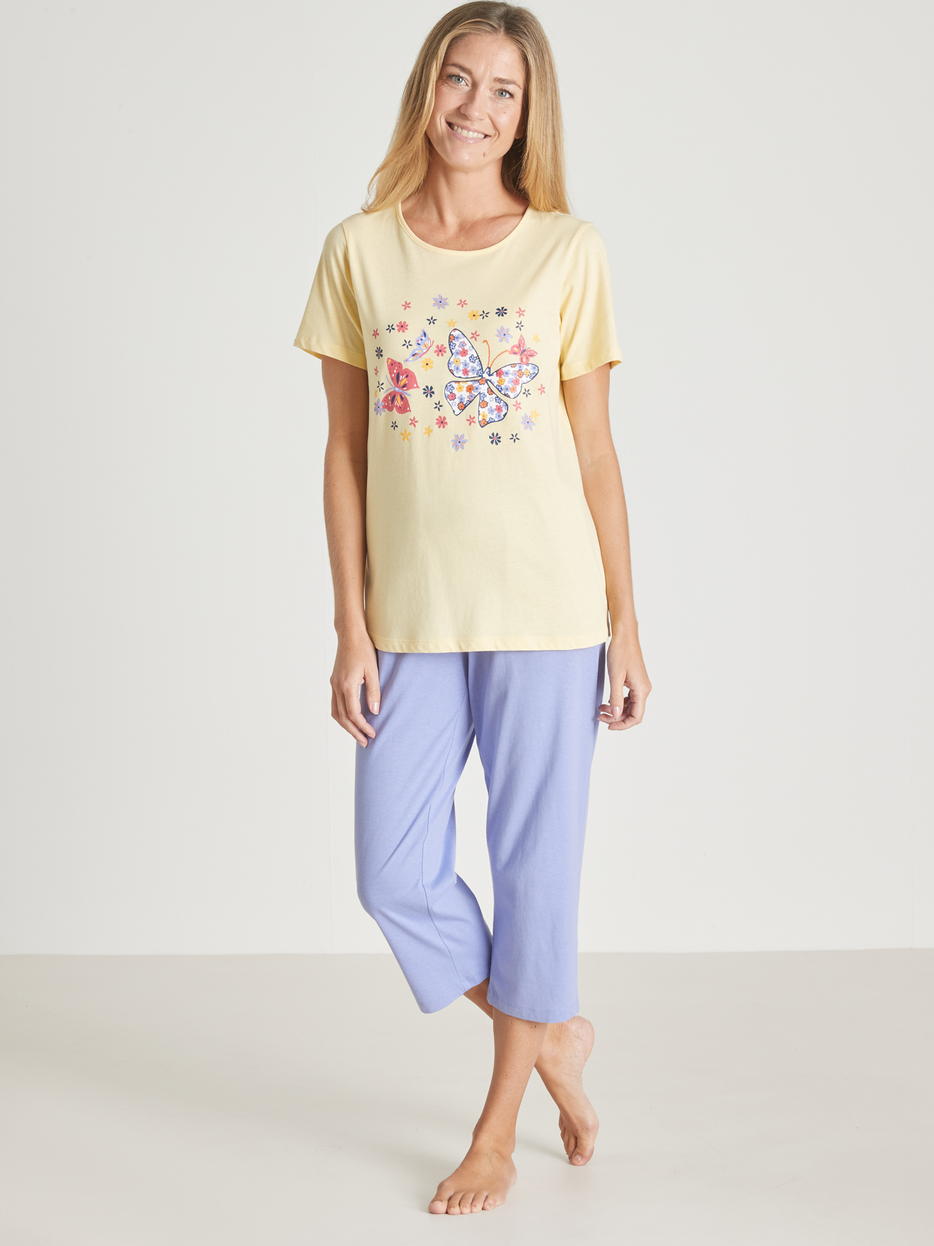 Tee-shirt de pyjama pur coton