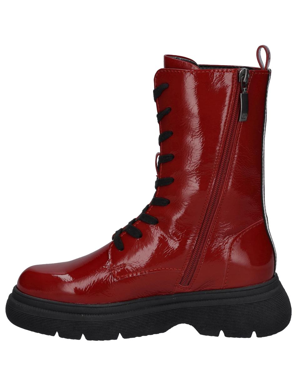 Stiefel Erba 07, rot-schwarz