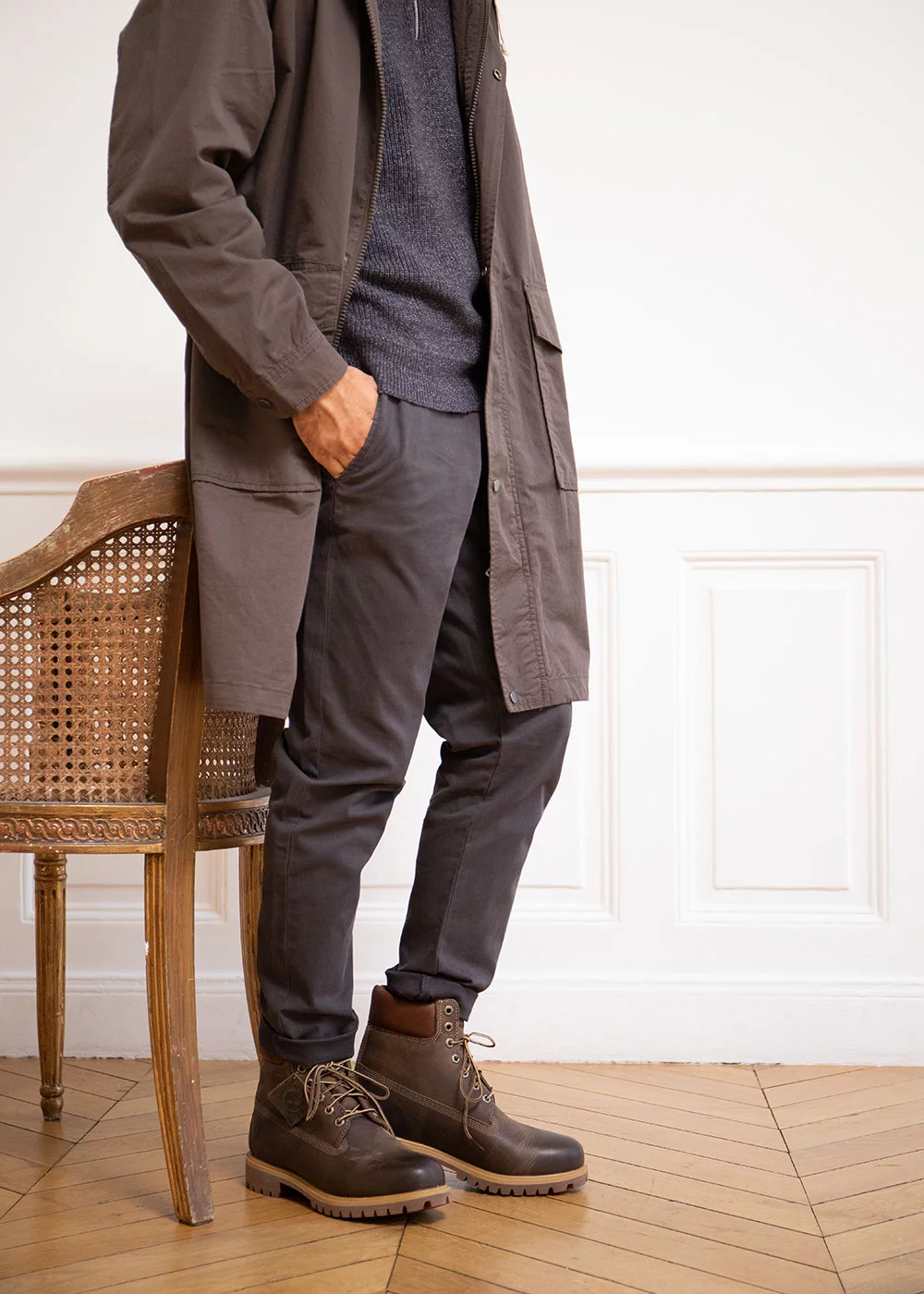 27097 6' PREMIUM CUIR BROWN BURNISHED