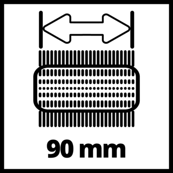 Einhell medium borstel 90/20 - Ø90mm tbv de Picobella oppervlaktereiniger