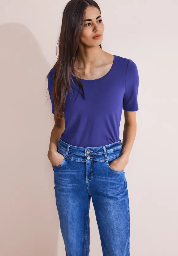 Basic T-Shirt - intense royal blue