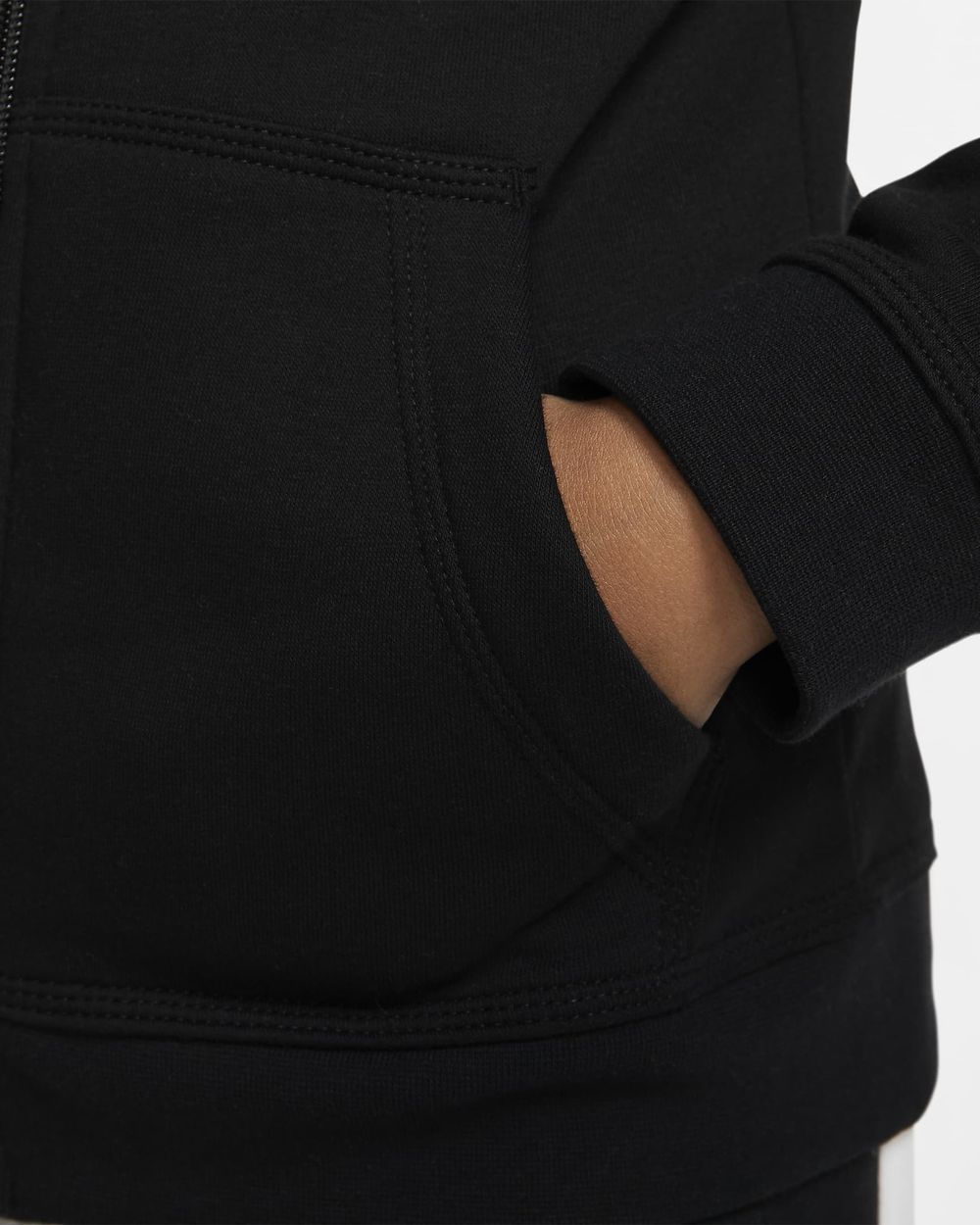 Sweat zippé à capuche Nike Sportswear Club pour enfant