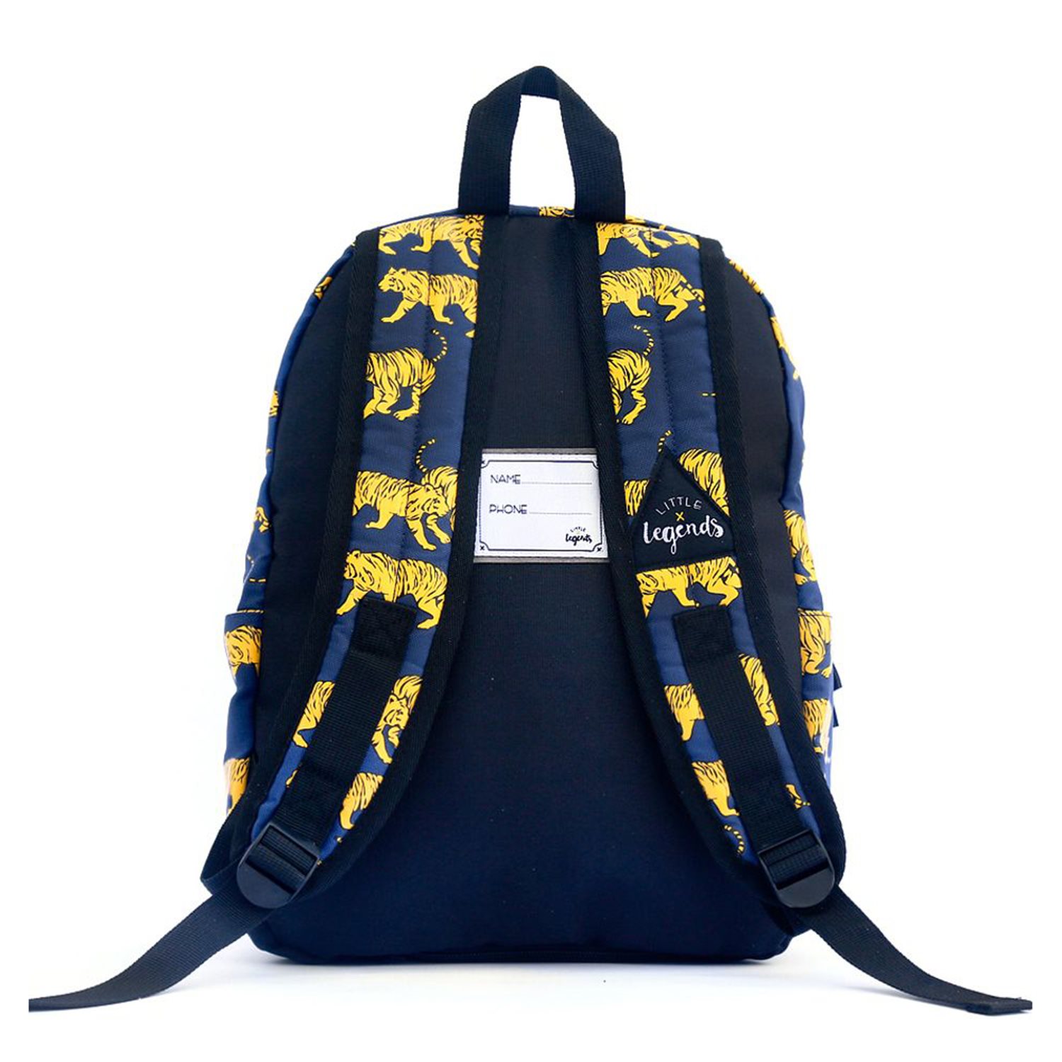 Little Legends Tiger navy blue Backpack L donker blauw