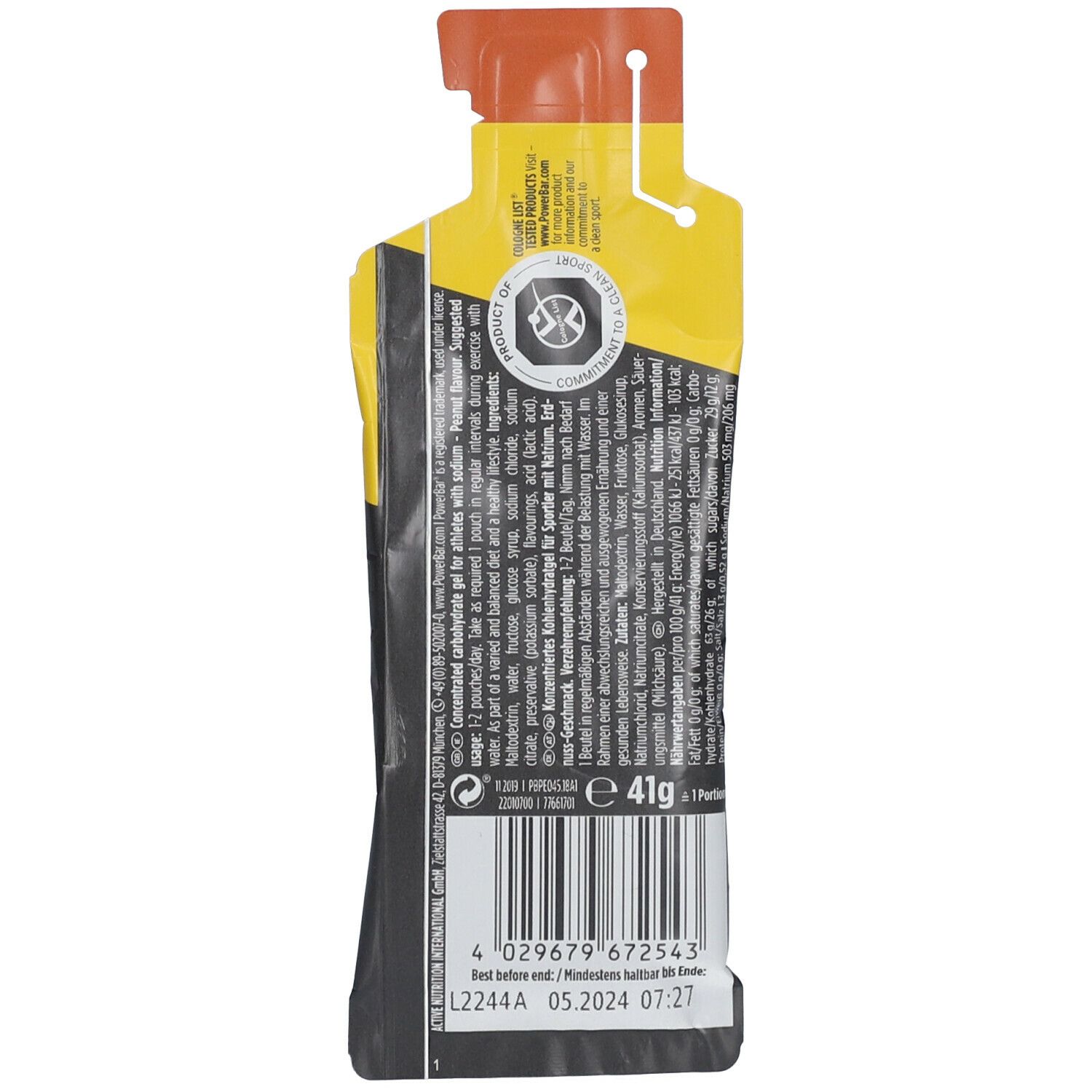 PowerBar® Original Gel Salty Peanut