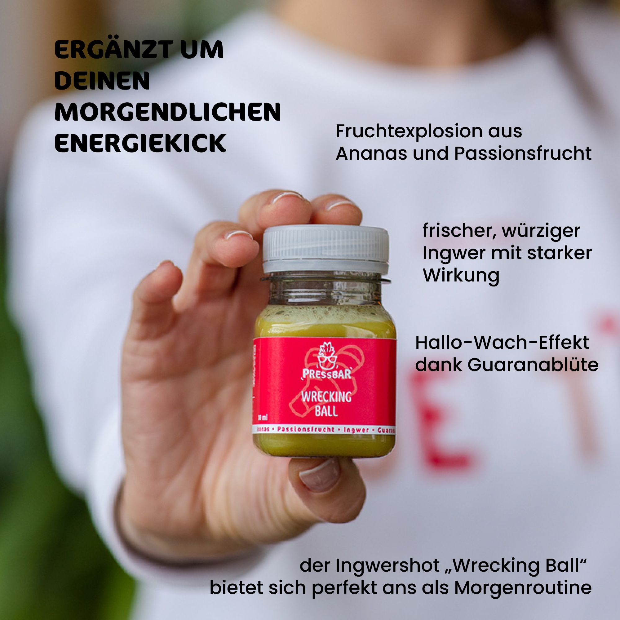 pressbar Ingwershot 'Wrecking Ball 2.0' für 7 Tage