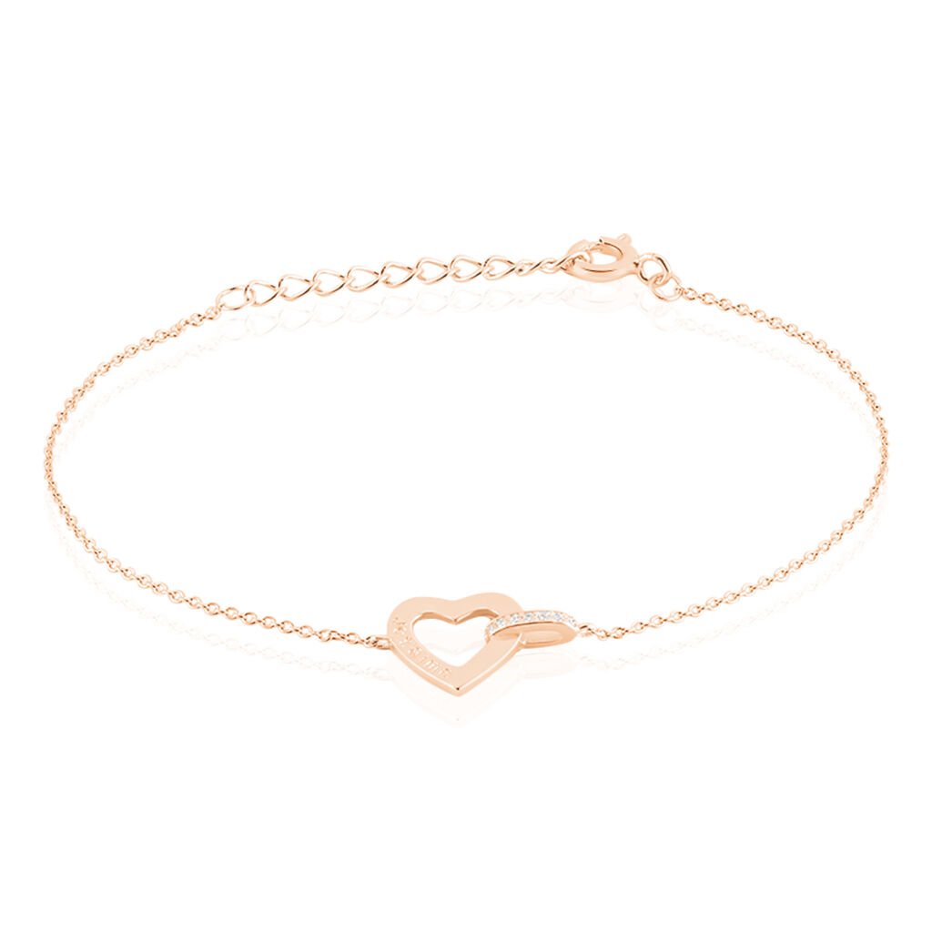 Bracelet Elanda Argent Rose Oxyde De Zirconium
