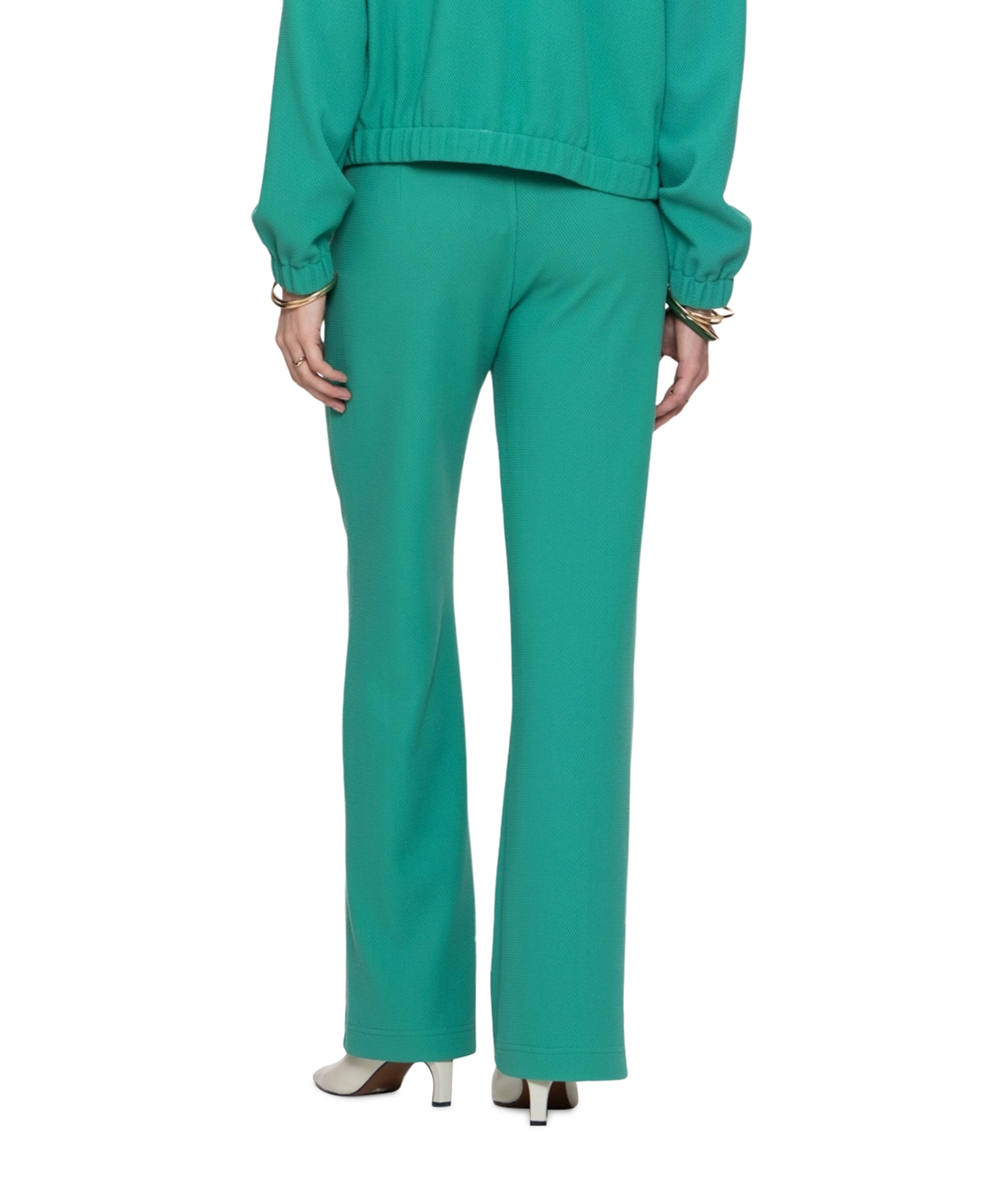 Geisha Pants comfy dames broek groen