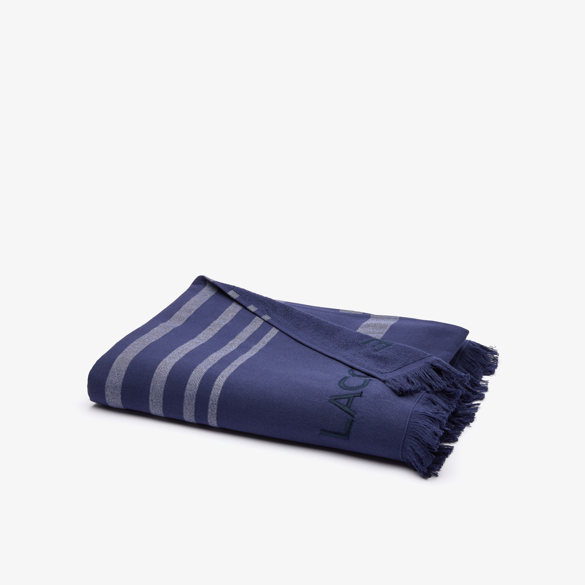 Fouta de bain L Rythme Serviettes de plage - Bleu - Lacoste - Unisex