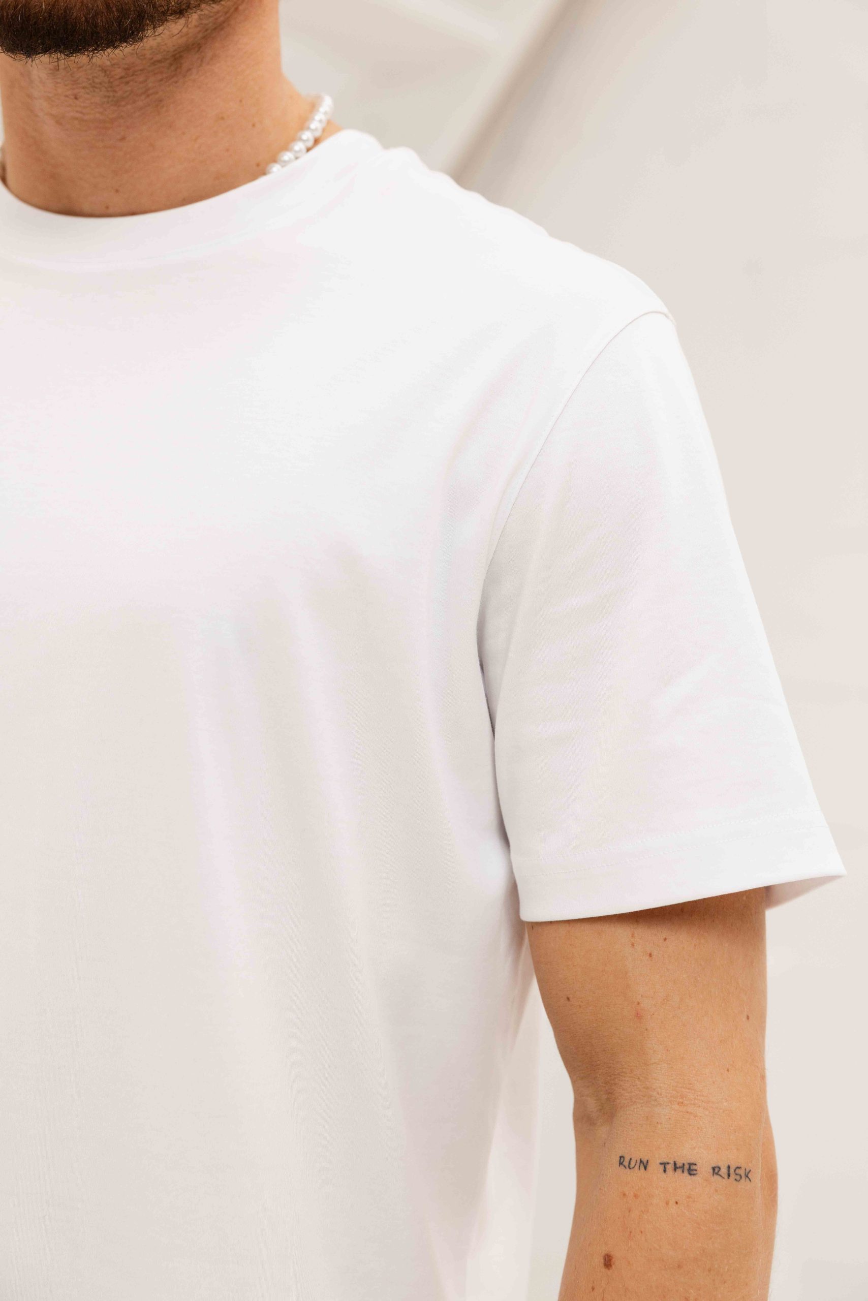 Cou7ure Essentials Reflection T-Shirt Heren Wit