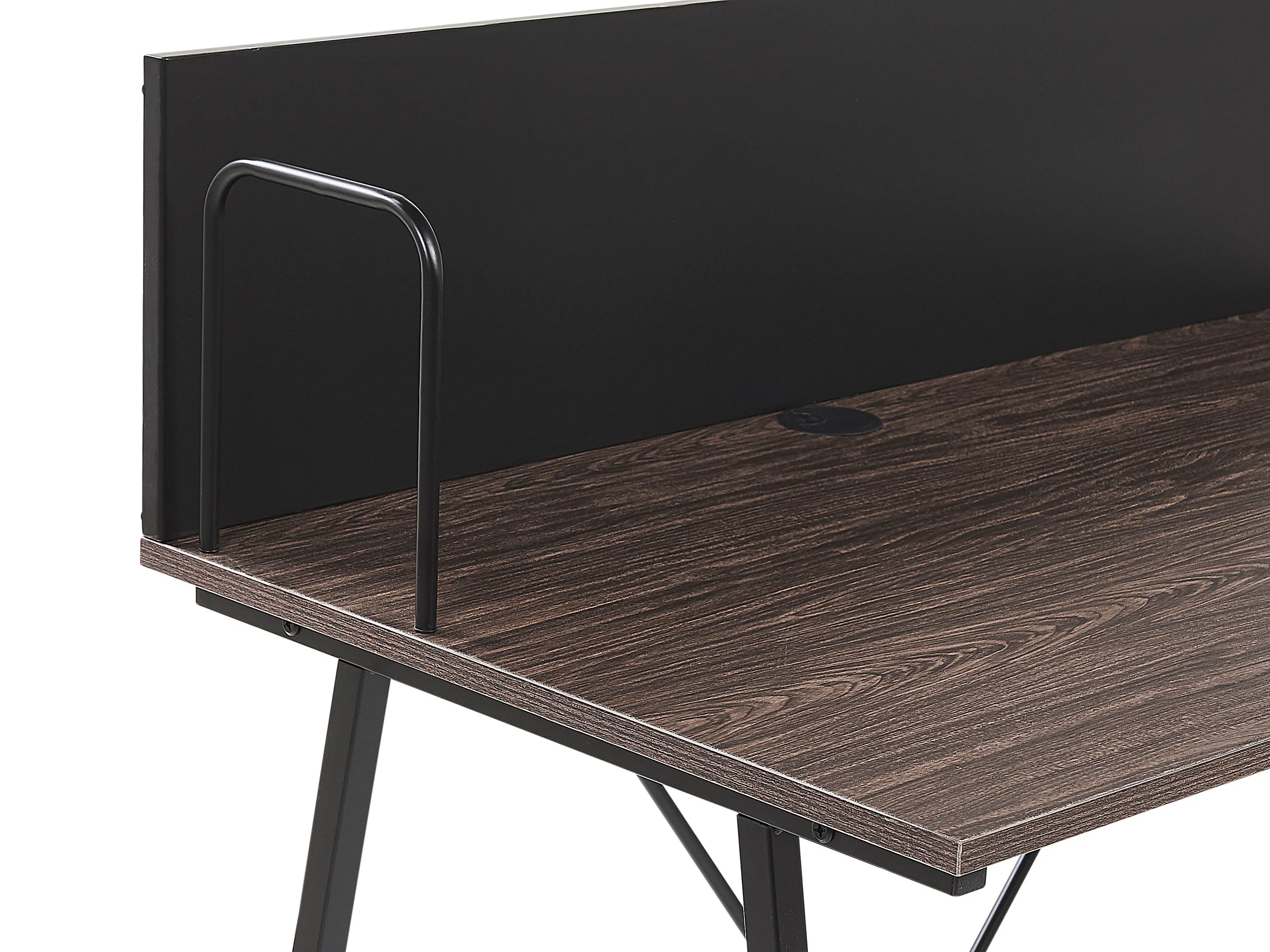 Bureau HASTINGS Bruin/zwart 100 cm 52 cm
